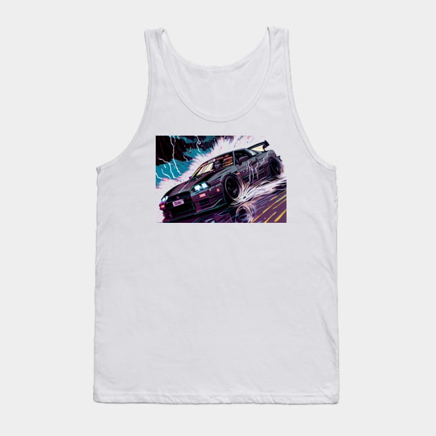 Nissan GTR Tank Top by DigiArtsSpace